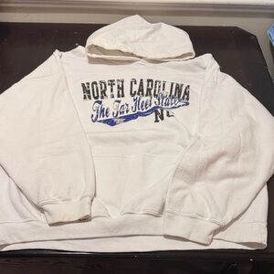 White North Carolina Men's Sweater
